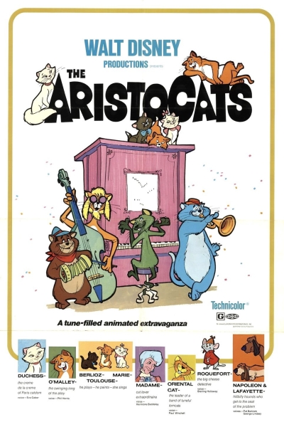 دانلود انیمیشن The Aristocats 1970