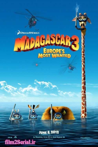دانلود انیمیشن Madagascar 3: Europe's Most Wanted 2012